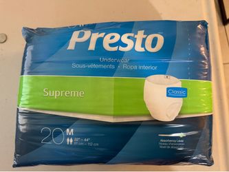 Medium adult diapers