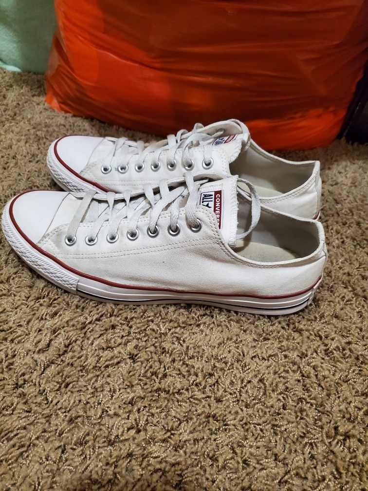 Converse Shoes, Men's Size 11, Women's Size 13. Used.