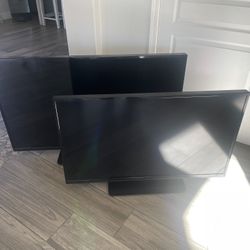 Free 50” And 42” Vizio TVs