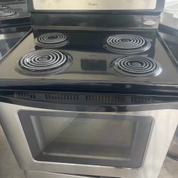 Stainless Steel Electric Stove and Oven