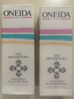 Oneida stainless steel flatware