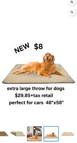 New realtree extra large  48"x58"  pet throw  $29.85+tax retail
