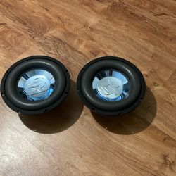 Dual 10 Inch Jensen Xplode Subwoofers 