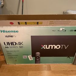 Hisense 50" UHD 4K A6 Series TV