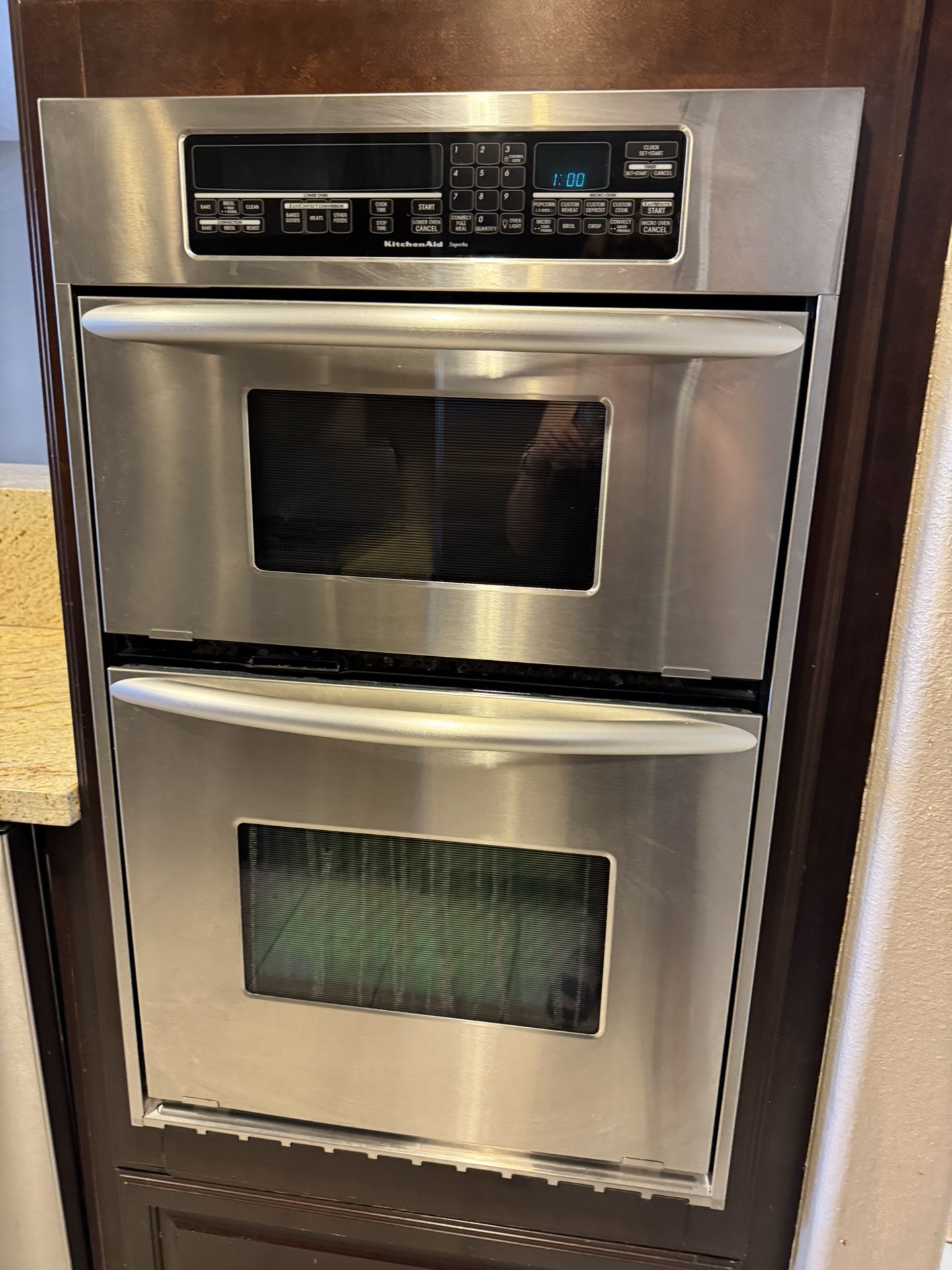 KitchenAid Kitchen Aid Stainless Steel 30” Microwave Oven Combo
