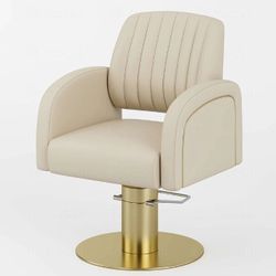 Beige Salon Chair
