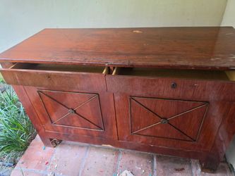 Free...free.     mahogany wood