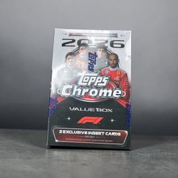2026 Topps Chrome Formula 1 Value Box