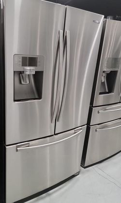 Samsung 3 Door Stainless Steel Refrigerator
