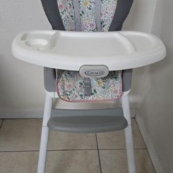 Adjustable High Chair for Babies & Toddlers with Removable Tray GRACO