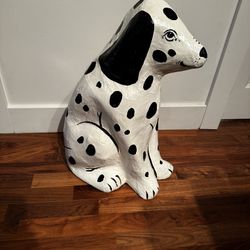 Dalmatian Paper Machete Sculpture 