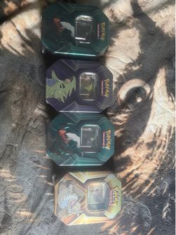 Pokemon sword and shield 3 pack tin