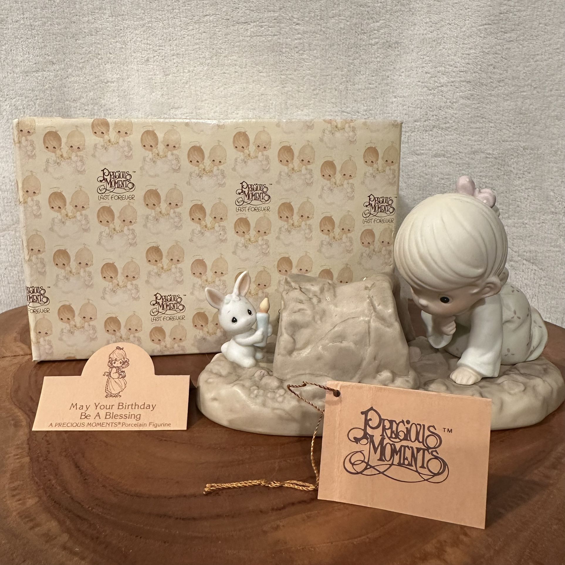 Precious Moments “There’s A Light At The End Of The Tunnel”