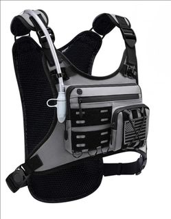 Chaleco de running Zelvot chydration backpack, U.S. design patent,