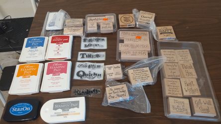 Stamp and ink supplies - new