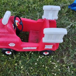 Little Tikes Fire Rescue Truck Red Color