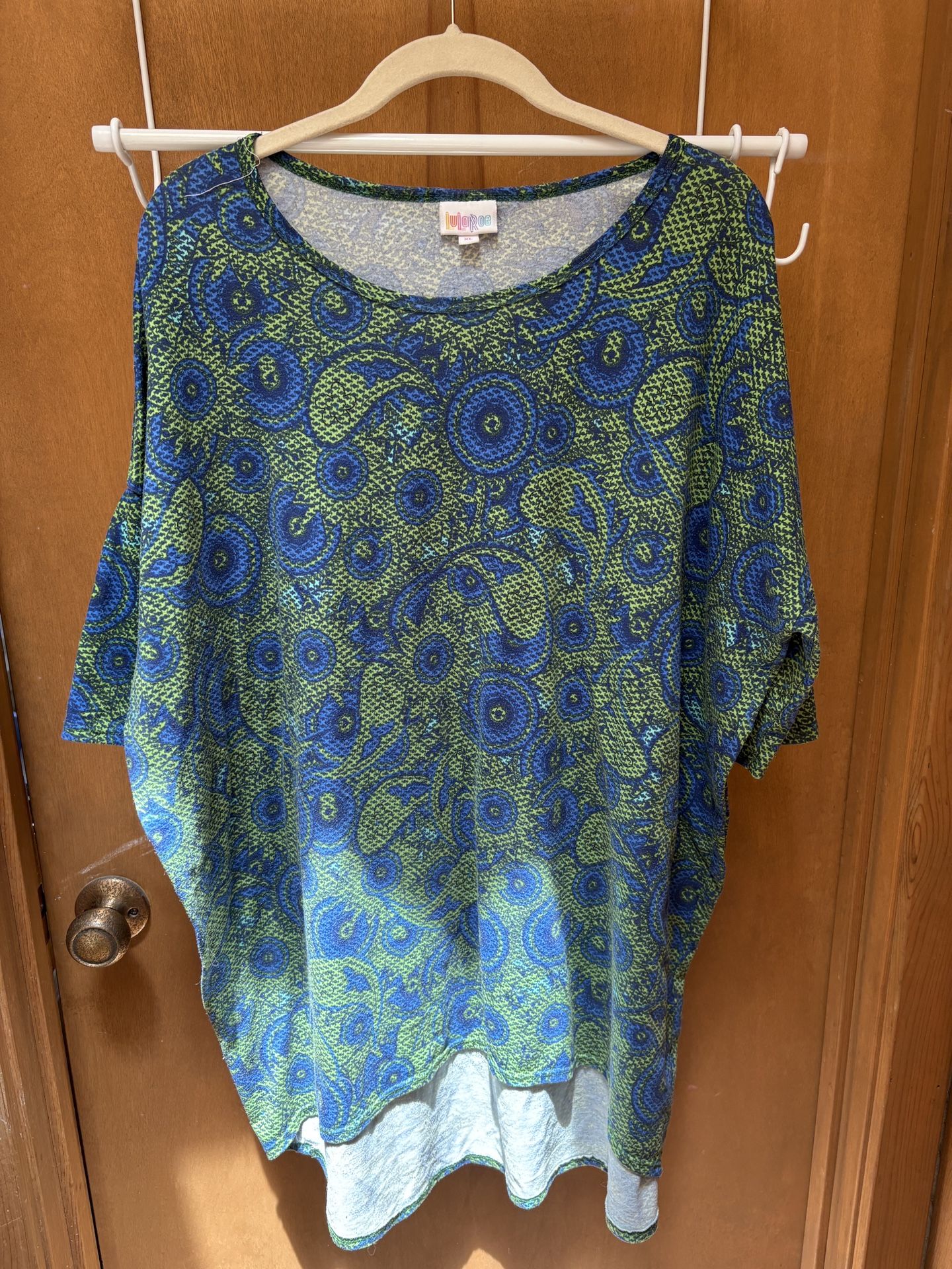 LuLaRoe Irma Tunic Size XL
