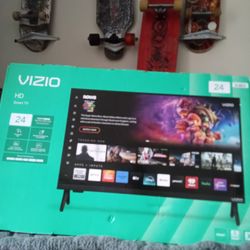 Free Free 24-in Vizio Smart TV Still In Box