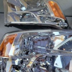09-18 Ram Headlights Luces Micas Calaveras Faros Faroles Focos Headlamps