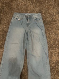 Old navy Light Wash Wide Leg Jeans