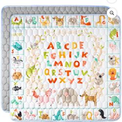 NiBaby 50x50 Foam Baby Playmat with Vibrant Patterns