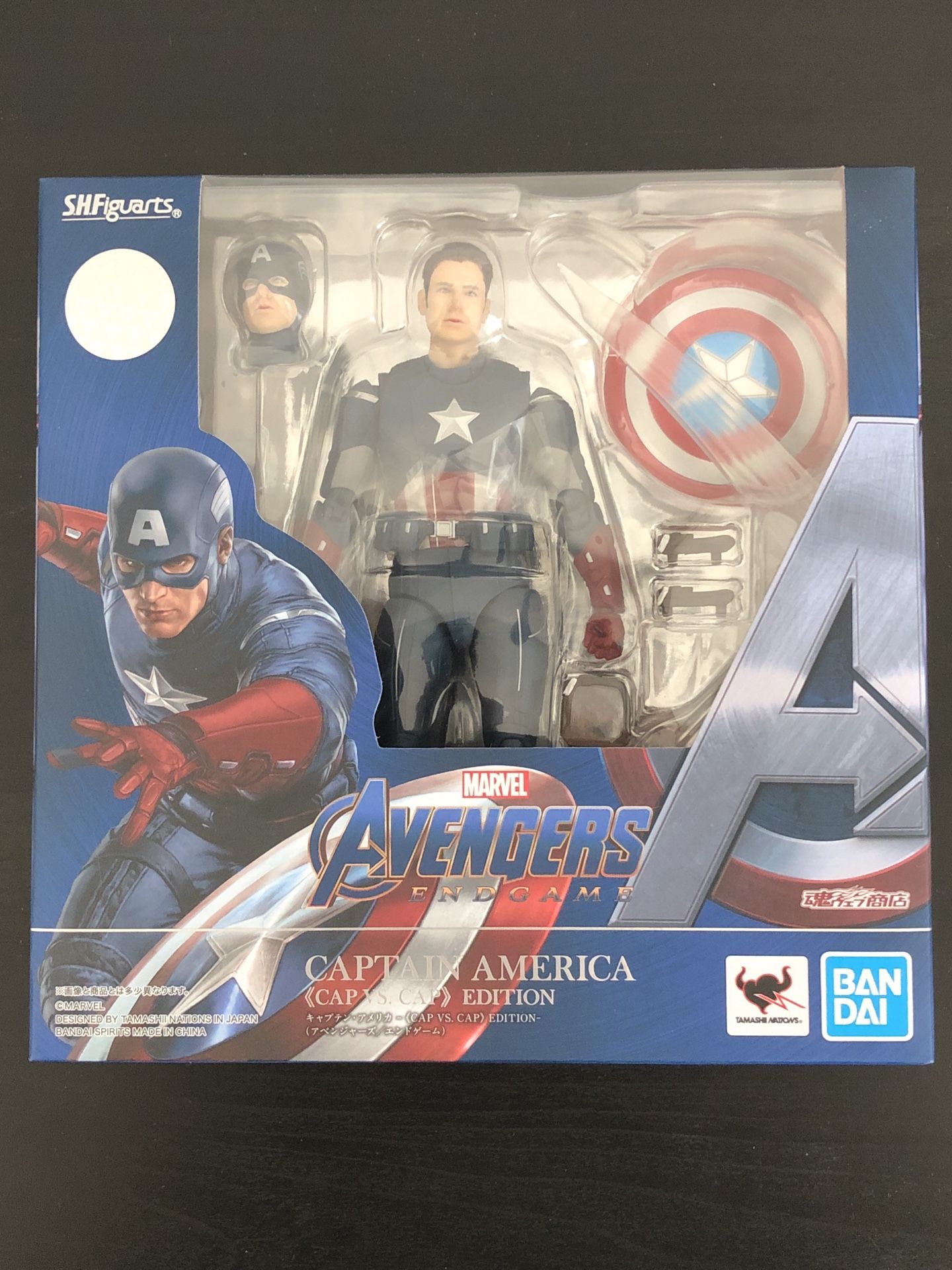 SH Figuarts Avengers Endgame Captain America CAP VS CAP Avengers 1 Edition