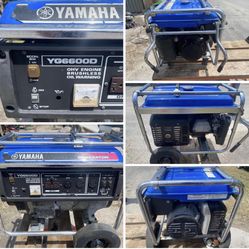 Yamaha 6600 Watt Commercial Generator