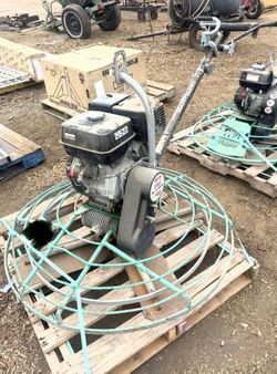 Power trowel for concrete 48in