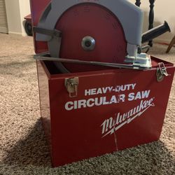 MILWAUKEE 10 1/4 ‘’ Heavy Duty Circular Saw With Case 