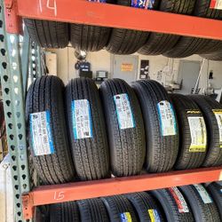 St205-75R15 Trailer Tire Set For Sale 299 Install 