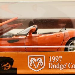1997 Dodge Copperhead Concept 1:18 Anson Diecast MIB