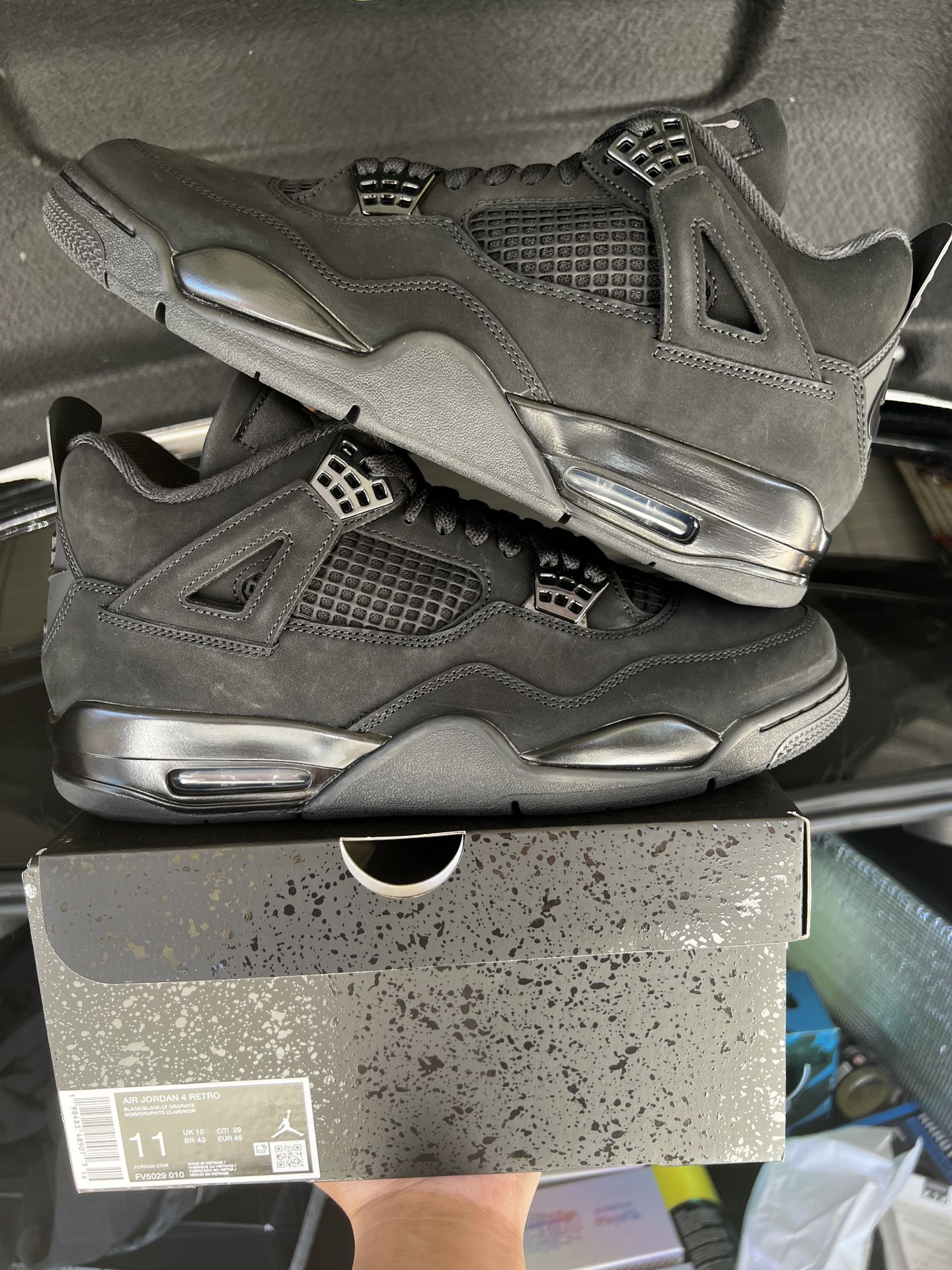 Jordan 4 Black Cat (2025) Size 11