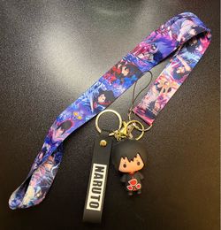 Sasuke landyard keychain