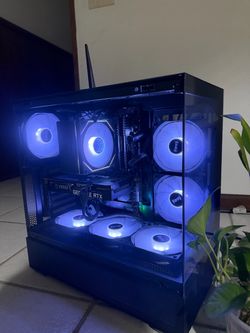 Black gaming pc