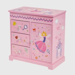 Mele & Co. Krista Girls’ Musical Ballerina Jewelry Box - Pink