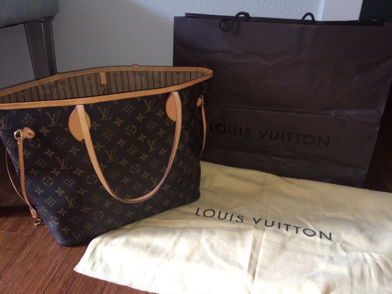 Louis Vuitton 2012 Pre-owned Neverfull MM Tote Bag