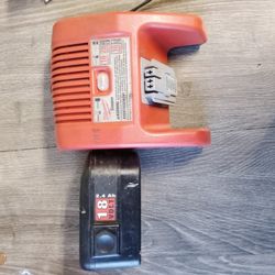 Milwaukee 18v-28v Battery Charger And Battery 50$ Or Trade For 20v Craftsman Battery And Charger 