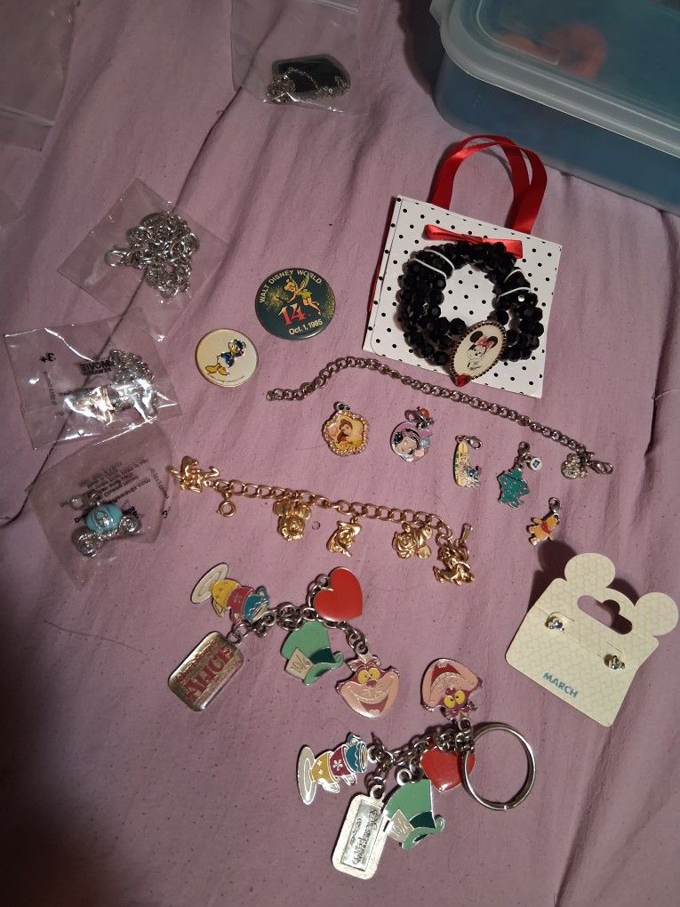 Disney Jewelry Lot