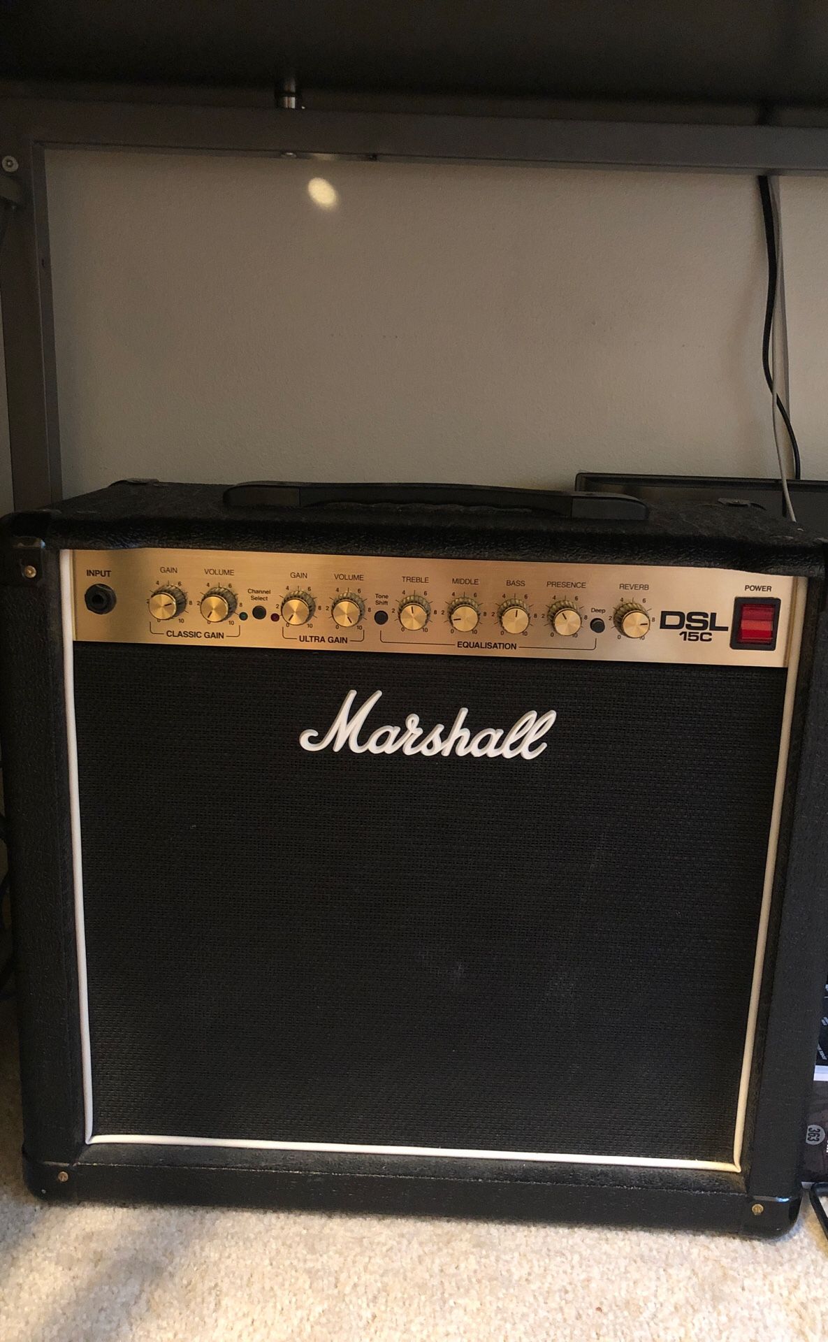 Marshall DSL15C Electric Guitar Amplifier