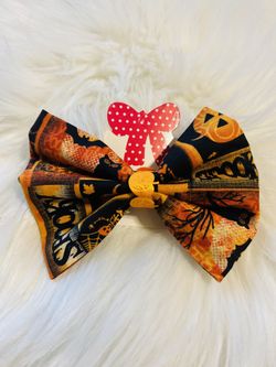 Halloween Baby Kids Hair Bow 