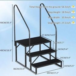 SWIMMING POOL LADDER ABOVE GROUND 