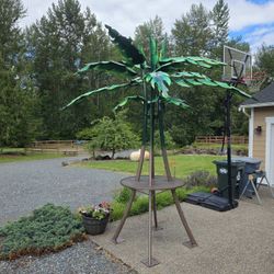 Palm Tree Patio Table