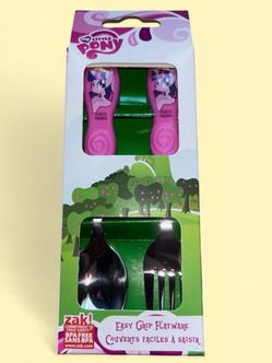 (2015) My Little Pony pink kids cutlery set