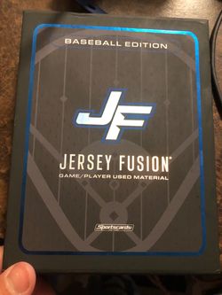Jersey Fusion Baseball Edition Card Box