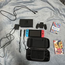 Nintendo Switch Bundle w/ Original Cords And Box
