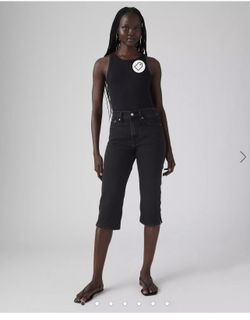 NWT Levi’s Wedgie Denim Capri Jeans Size 31