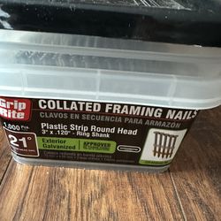 Collated Framing Nails 3"x.120"- Ring Shank