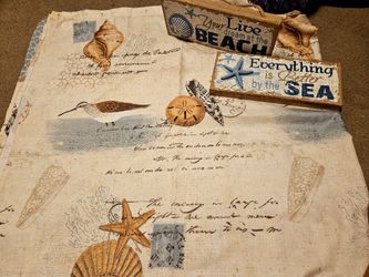 Sea Shower Curtain And Decor