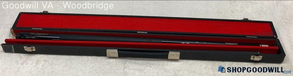 Earl Strickland Maximizer Pool Cue Carbon Fiber Shaft Hard Case Vintage 90s