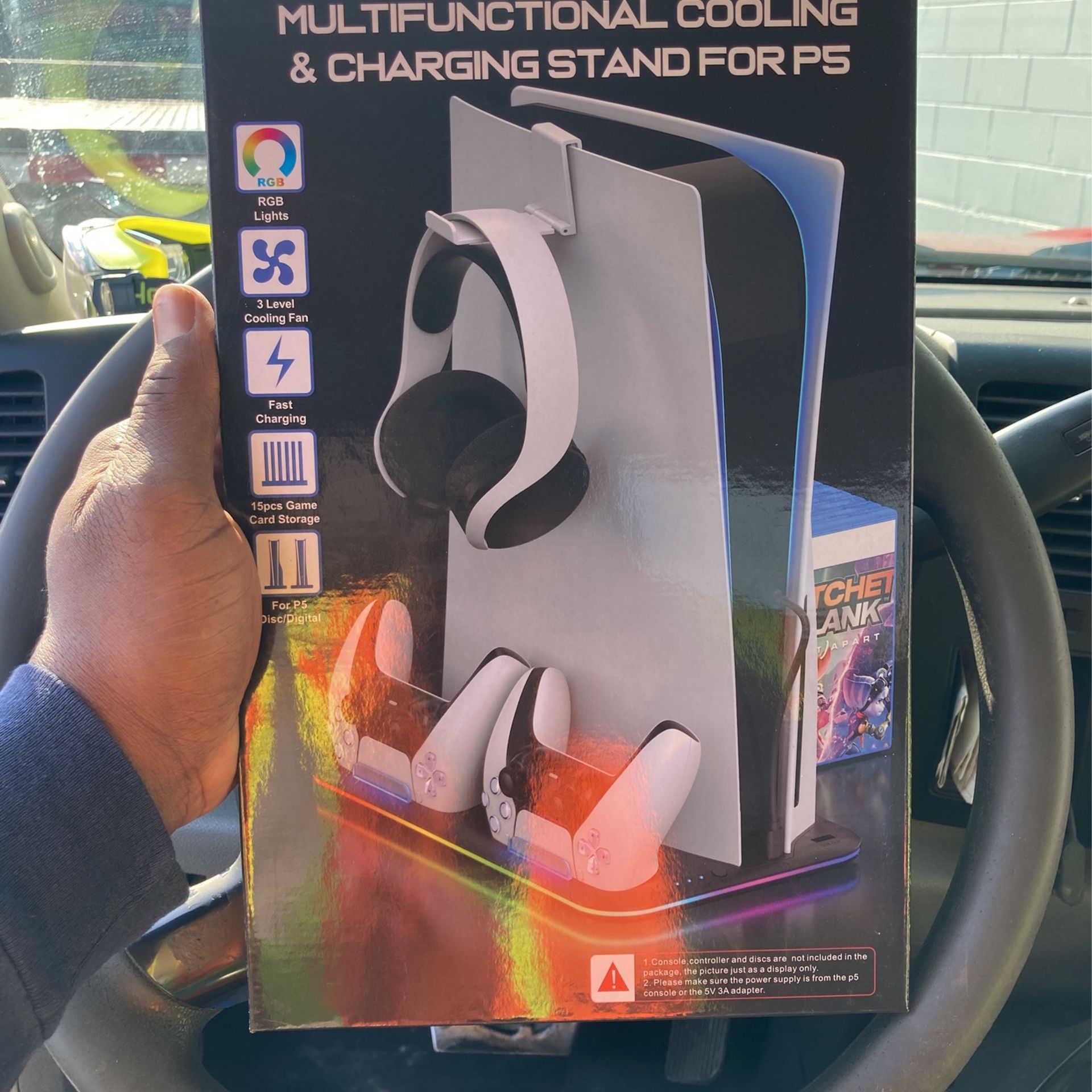 PS5 Cooling & Charging  Stand (new)